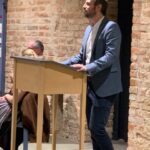 Bürgermeister Matthias Kohlmayer bei der Ansprache